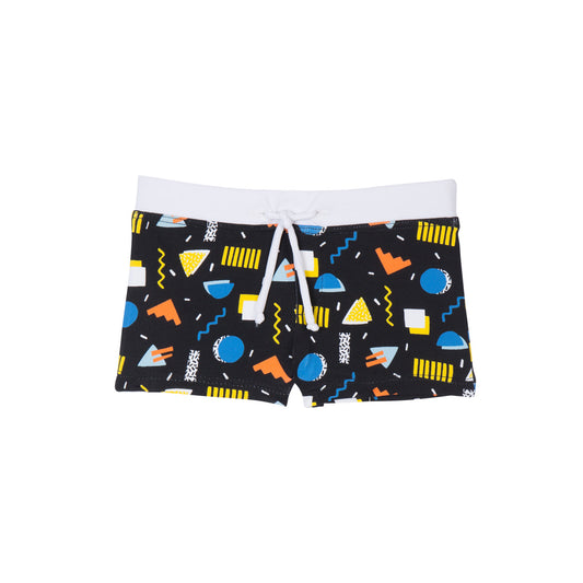 Boxer de bain Anti UV imprimé Memphis Nico